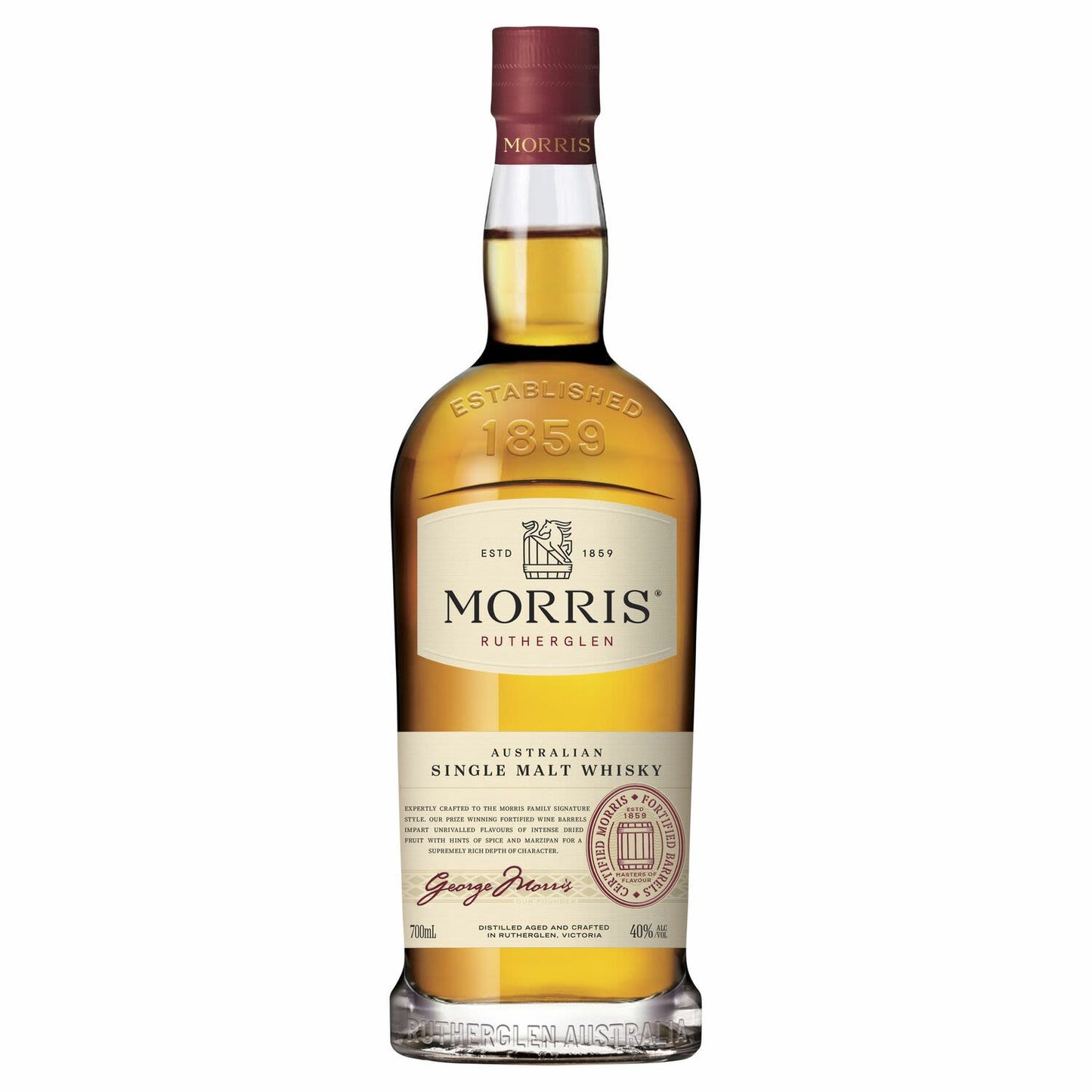 Morris Signature Single Malt Australian Whisky 700mL