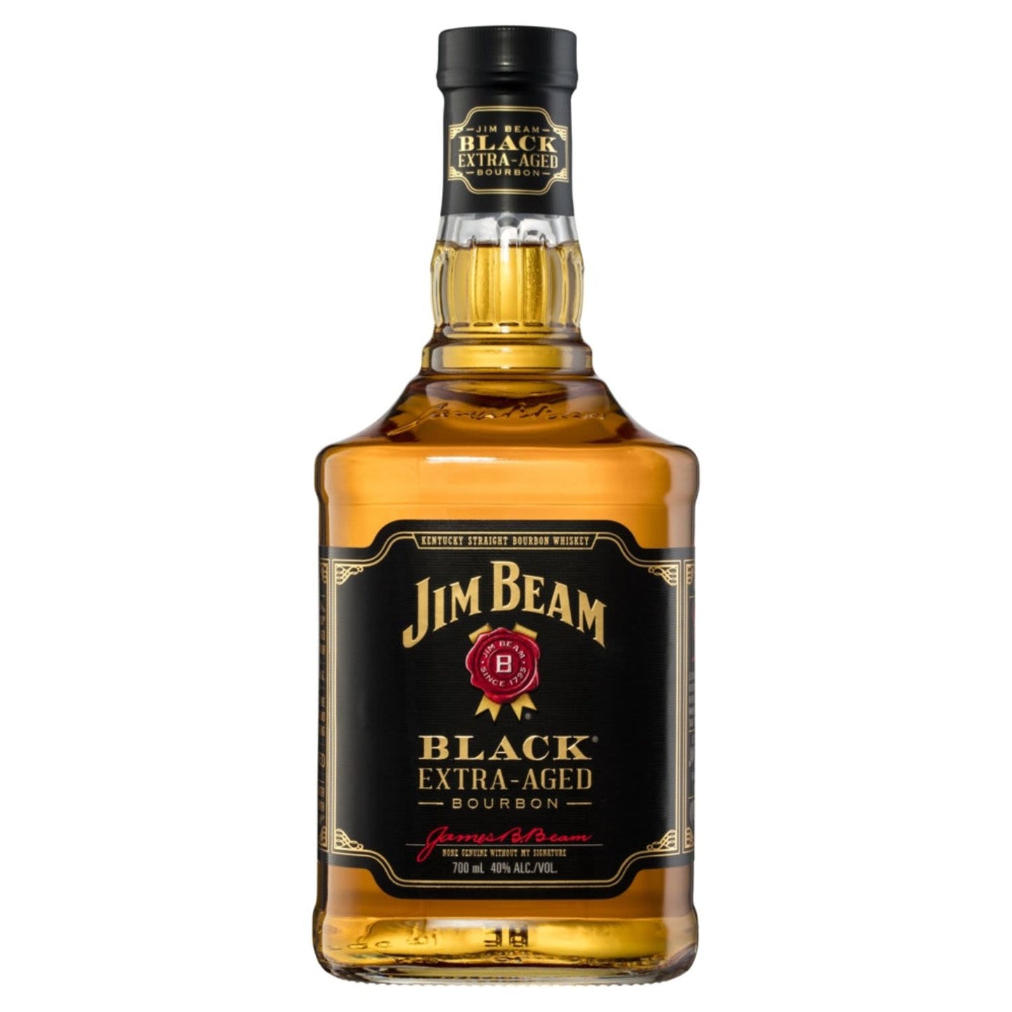 Jim Beam Black Label Bourbon Whiskey 700mL