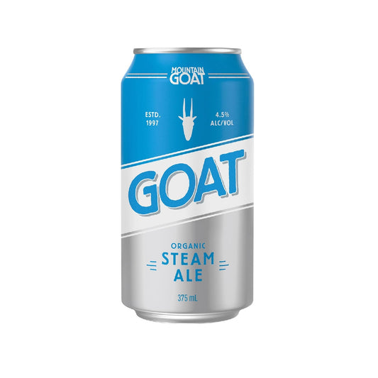 Mountain Goat Organic Steam Ale Can 24 Pack