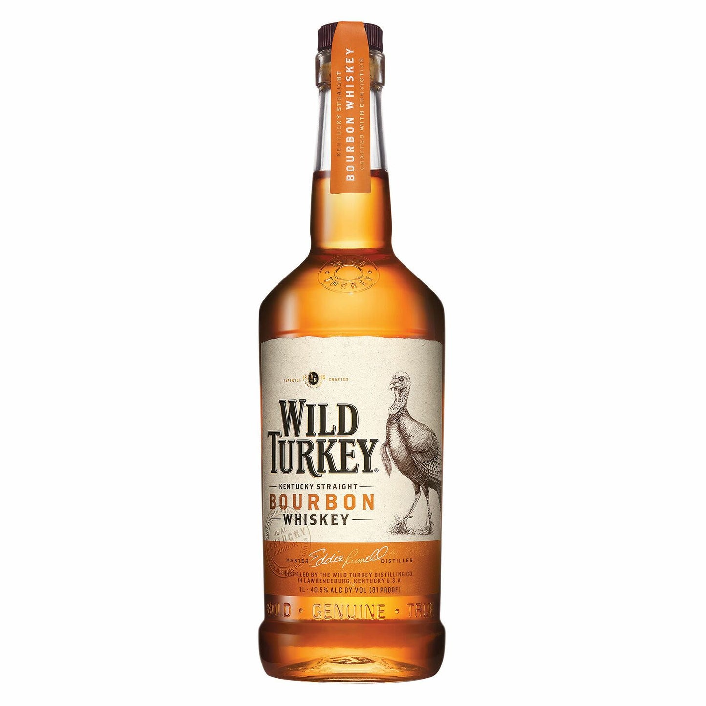 Wild Turkey 81 Proof Bourbon Whiskey 700mL