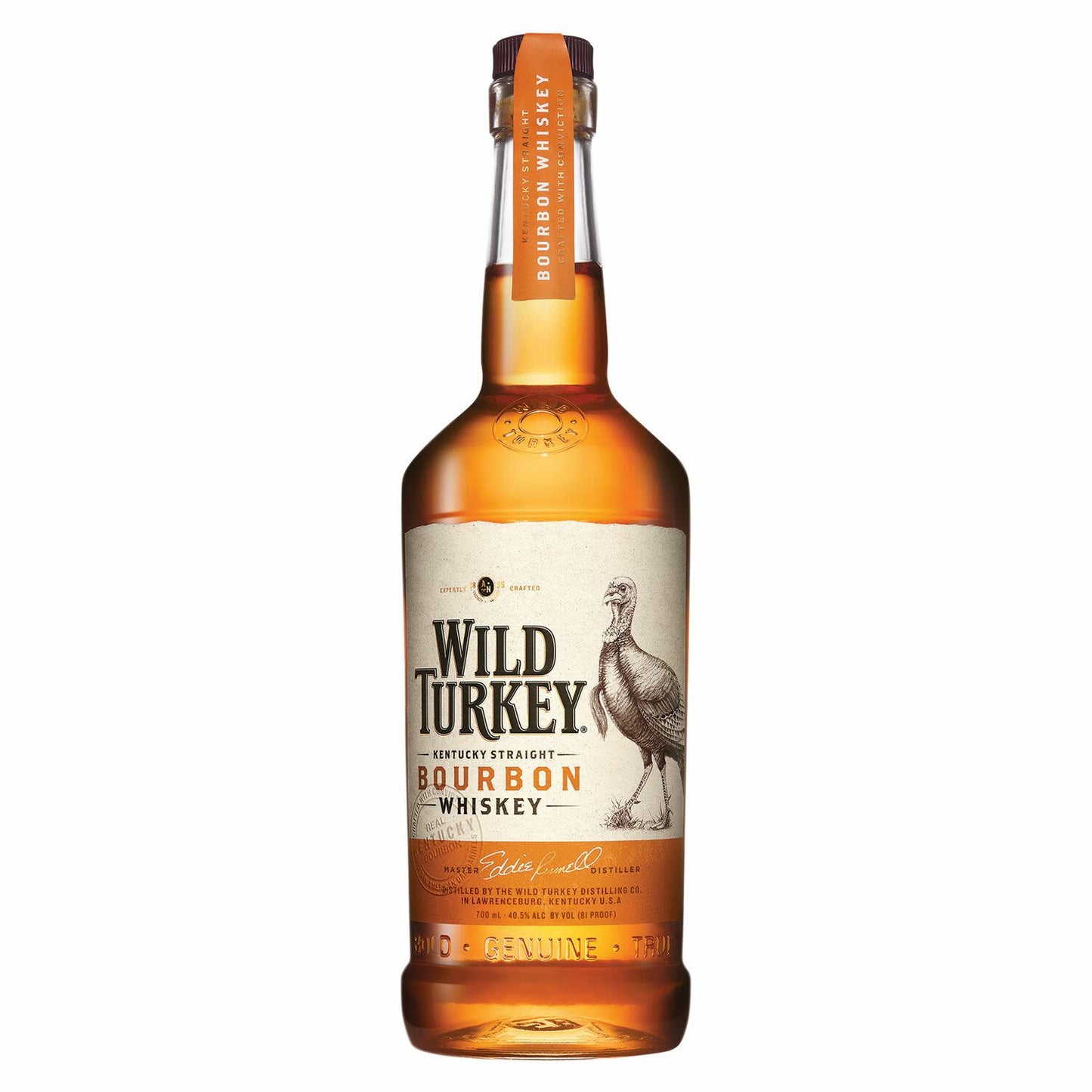 Wild Turkey 81 Proof Bourbon Whiskey 1L