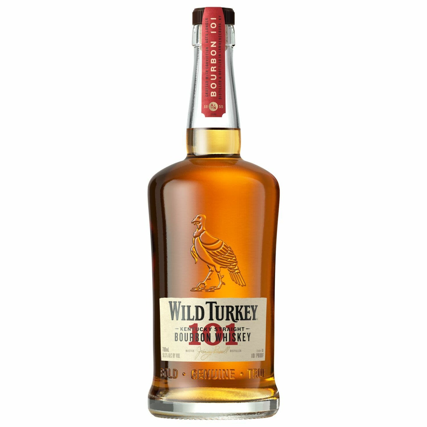 Wild Turkey 101 Proof Bourbon Whiskey 700mL