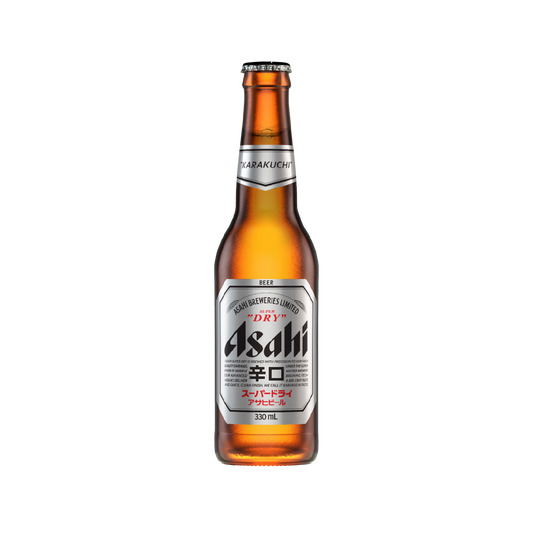 Asahi Super Dry Beer Bottle 24 Pack