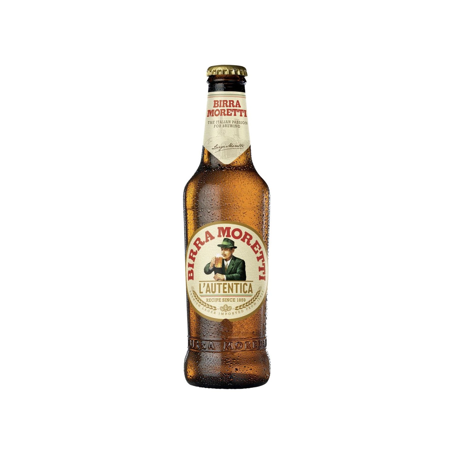 Birra Moretti Lager Bottle 24 Pack