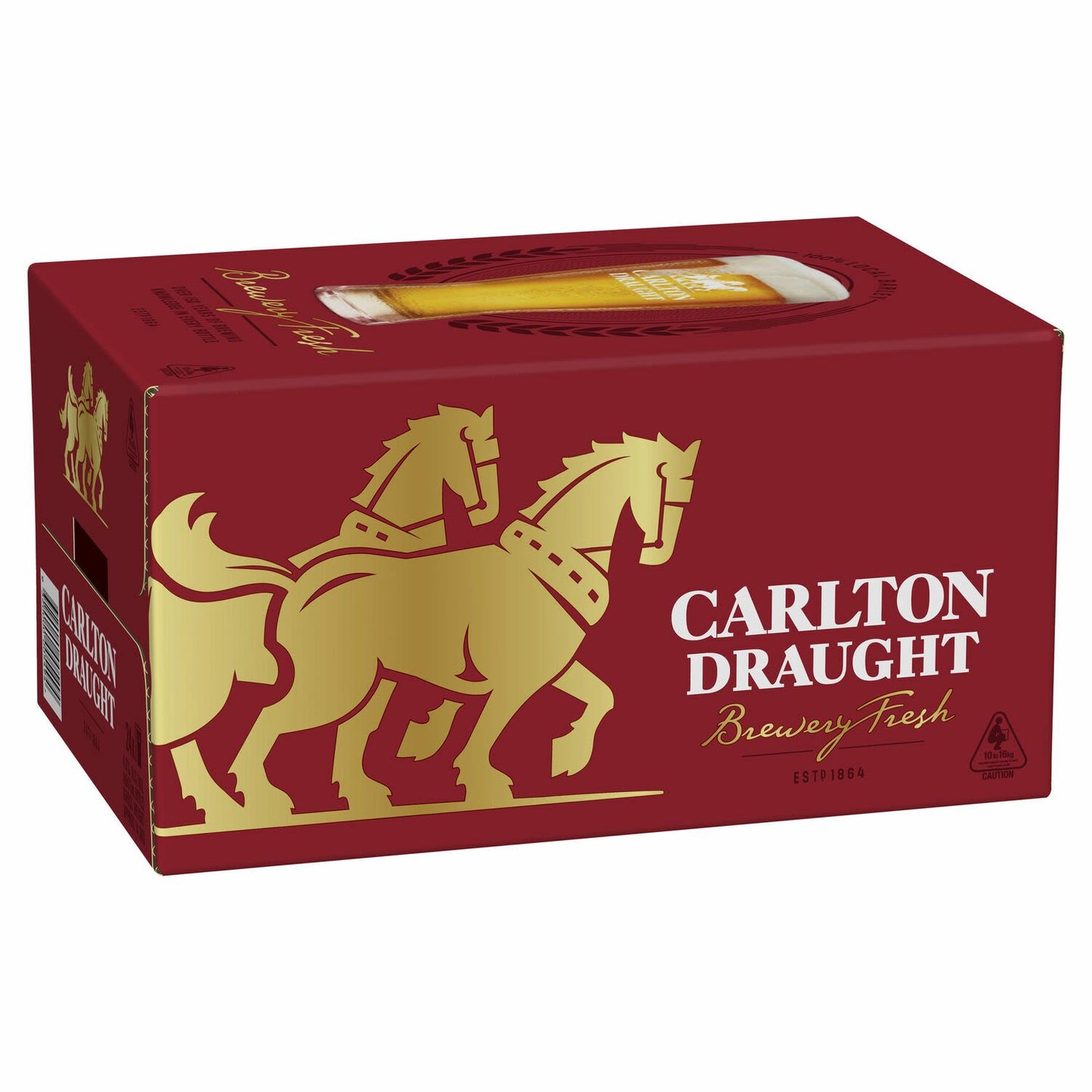 Carlton Draught Bottle 24 Pack