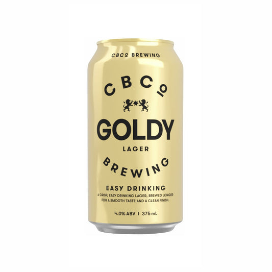 CBCo Goldy Lager Can 24 Pack