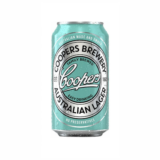 Coopers Australian Lager Can 24 Pack