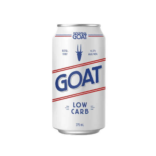 Mountain Goat Low Carb Lager Can 24 Pack