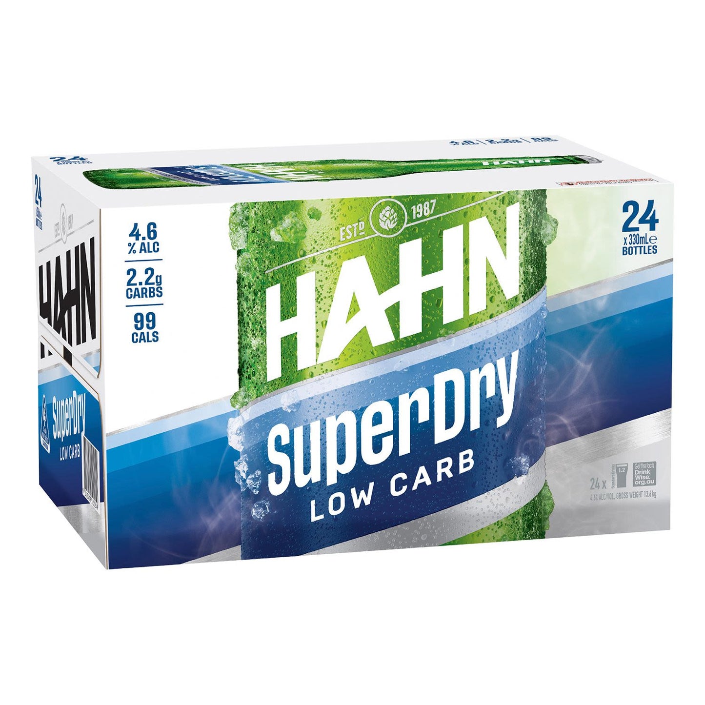 Hahn SuperDry Bottle 24 Pack