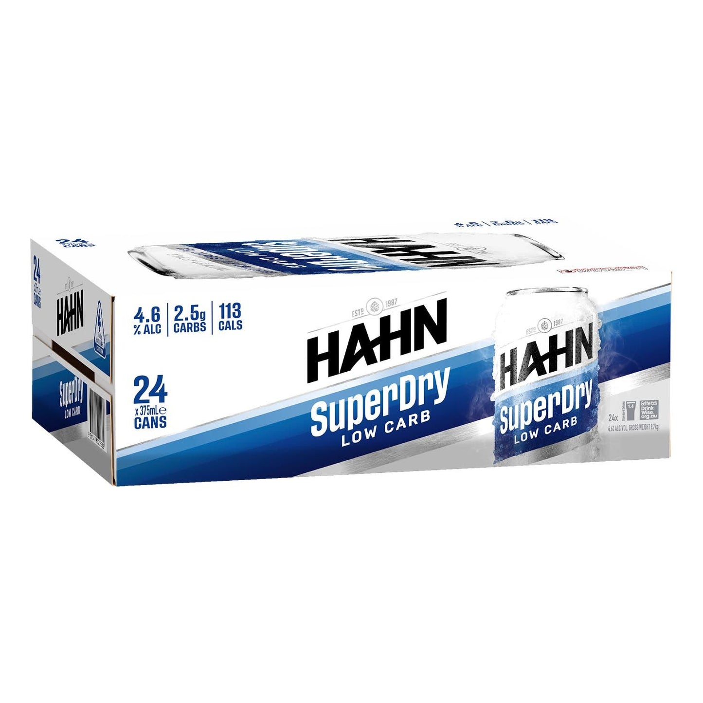 Hahn SuperDry Can 24 Pack