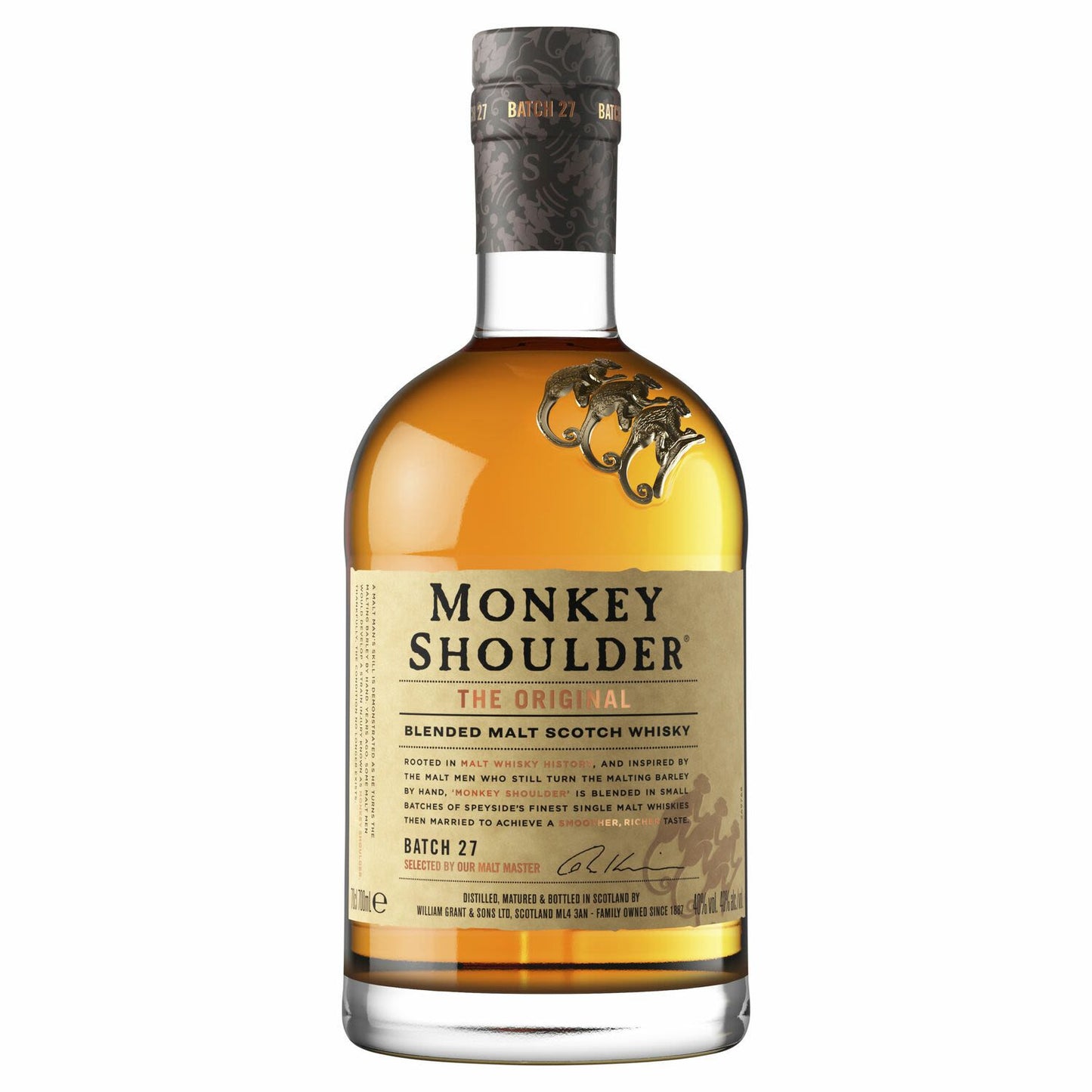 Monkey Shoulder Blended Malt Scotch Whisky 700mL