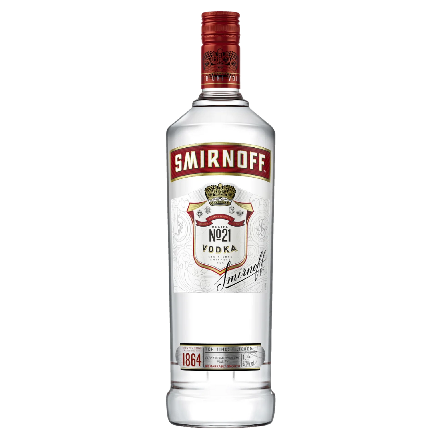 Smirnoff Red Label Vodka 1L