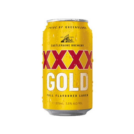 XXXX Gold Lager Can 24 Pack