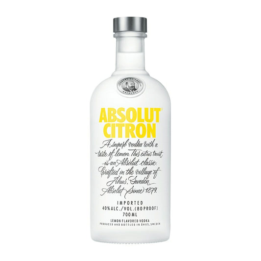Absolut Vodka Citron 700mL