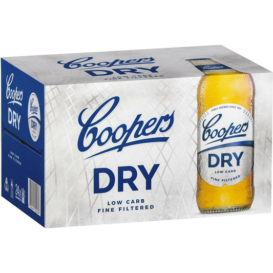 Coopers Dry Bottle 24 Pack