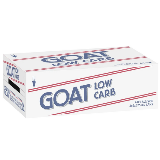 Mountain Goat Low Carb Lager Can 24 Pack