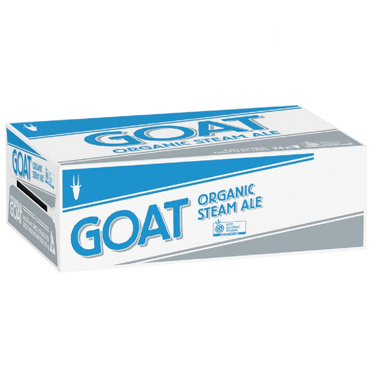 Mountain Goat Organic Steam Ale Can 24 Pack