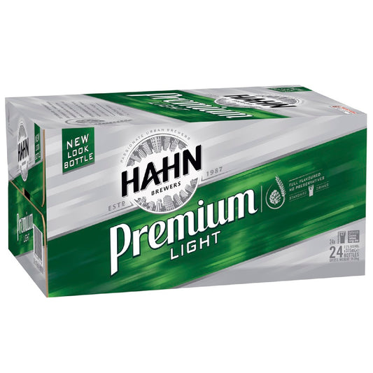 Hahn Premium Light Bottle 24 Pack