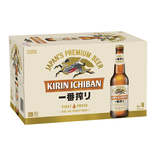 Kirin Ichiban Bottle 24 Pack