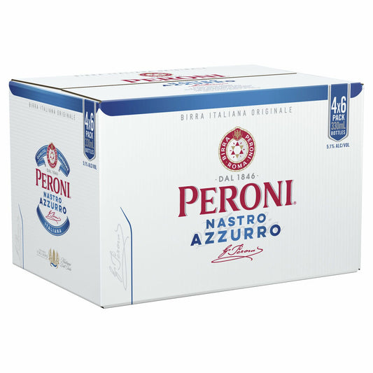 Peroni Nastro Azzurro Bottle 24 Pack