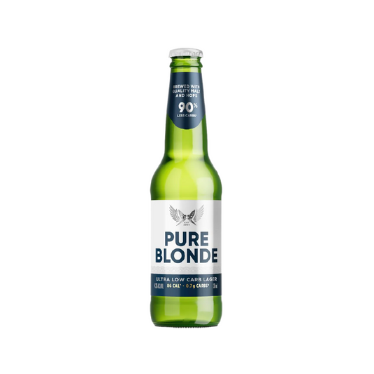 Pure Blonde Ultra Low Carb Bottle 24 Pack