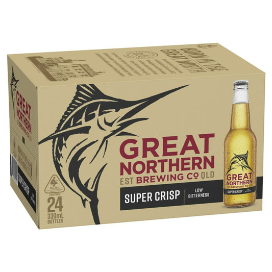 Great Northern Super Crisp Bottle 24 Pack